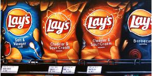 The Scream- museum and art within art hyperrealism painting by Gerard Boersma of woman enjoying painting by Edvard Munch